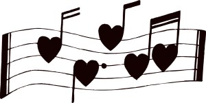 Heart Musical Notes