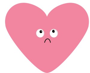 Sad heart